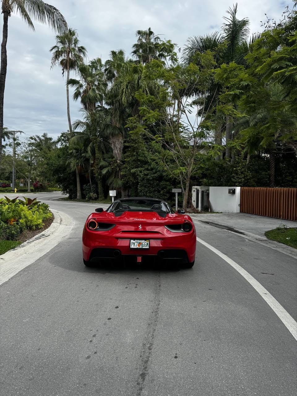 Ferrari 488 Spider rear detail, TRUE X shoot