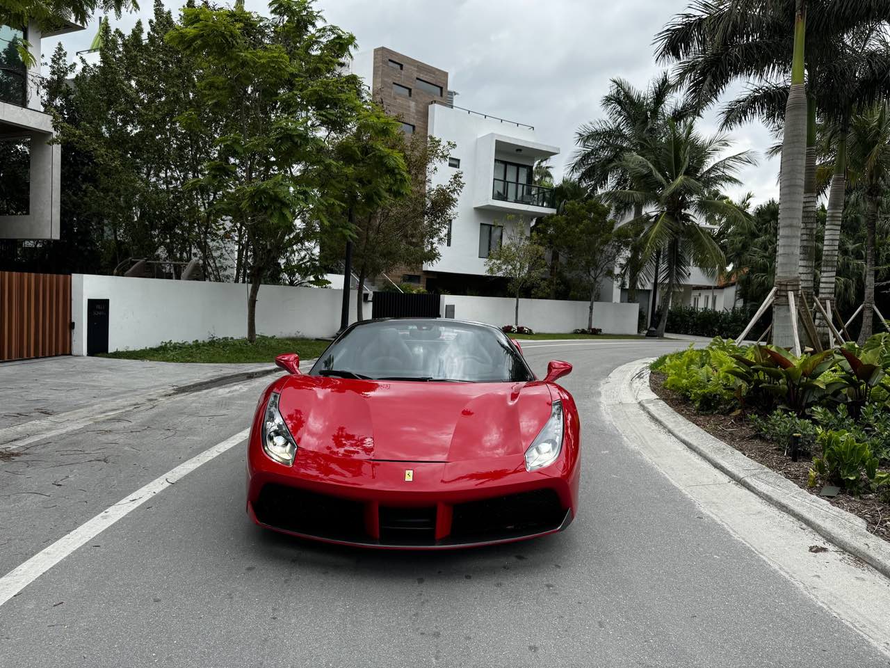 Ferrari 488 Spider front fascia close up